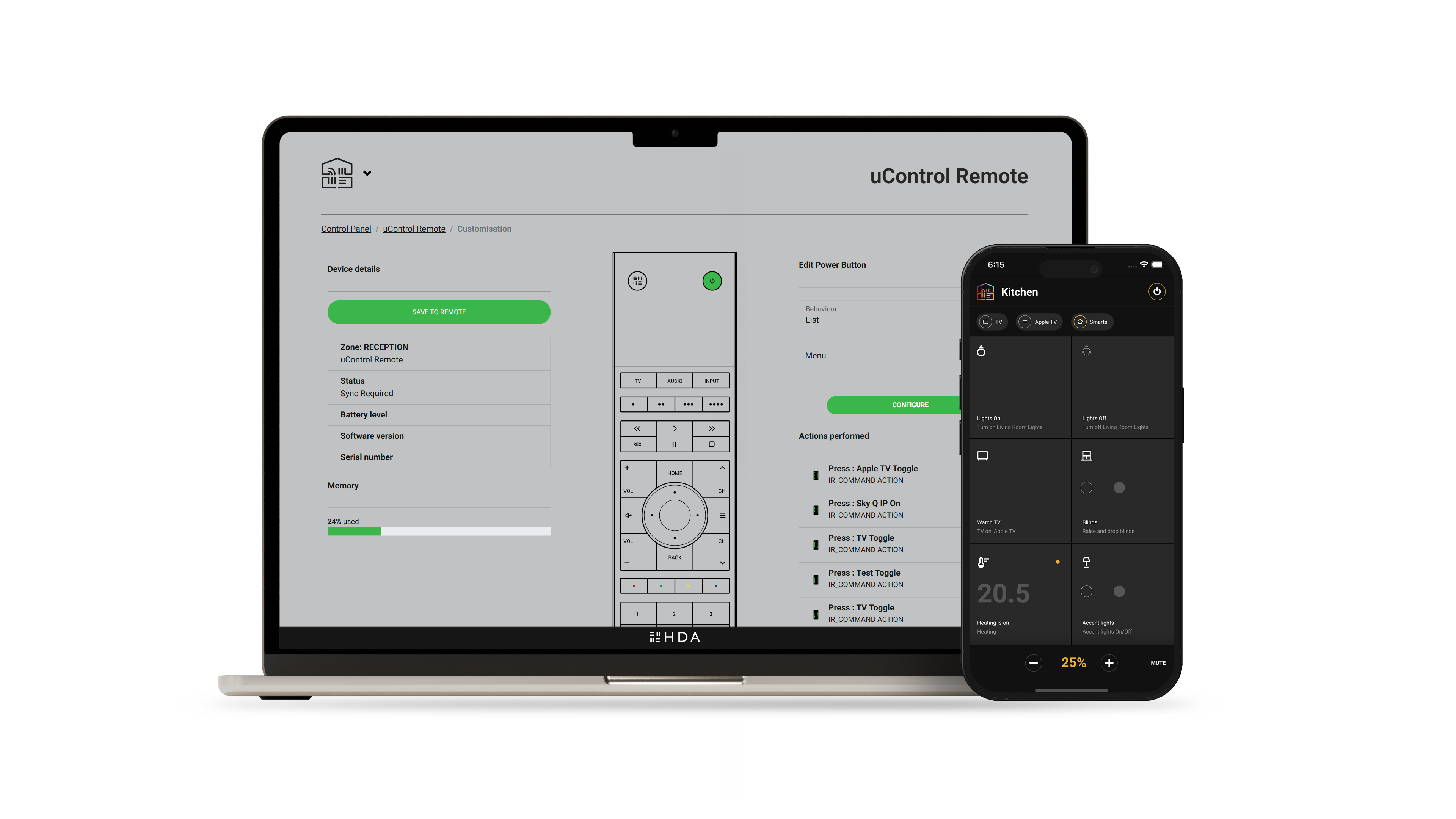 uOS 11.06 updates uControl app, remote and all controllers in the entire ecosystem uOS on Mac and uControl app on 11.06